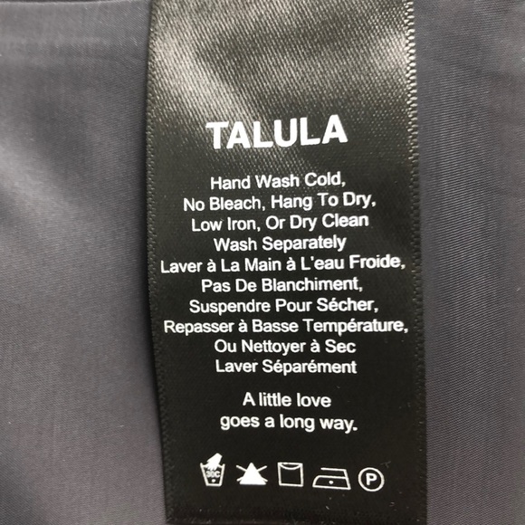 Talula Suede Mini Skirt, slate grey, size 2 - Picture 8 of 8